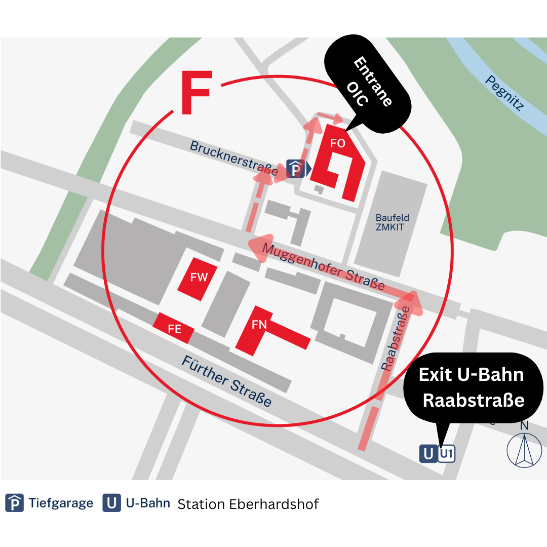 OIC F campus directions